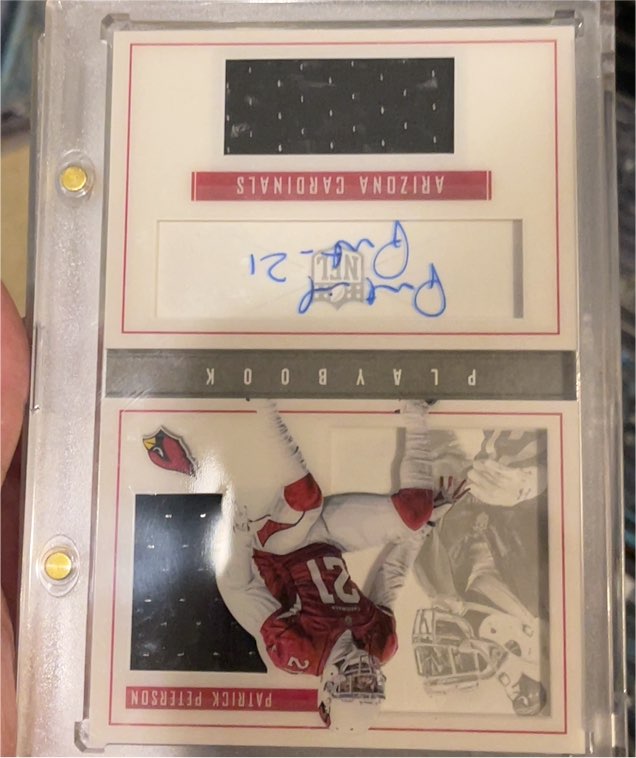 2013 Panini Playbook #PB-PP Patrick Peterson — front