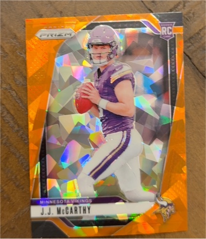 2024 Panini Prizm #400 J.J. McCarthy — front