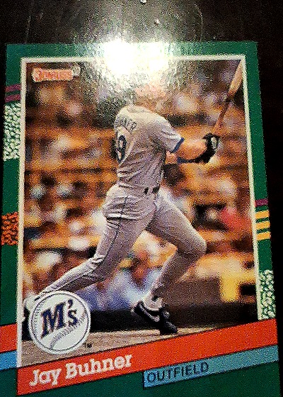 1991 Donruss #509 Jay Buhner — front