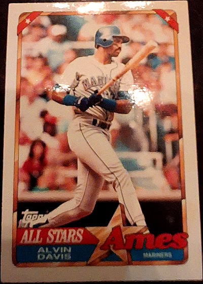 1990 Topps Ames All Stars #26 Alvin Davis — front