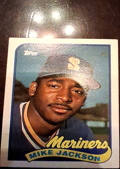 1989 Topps #169 Mike Jackson — front
