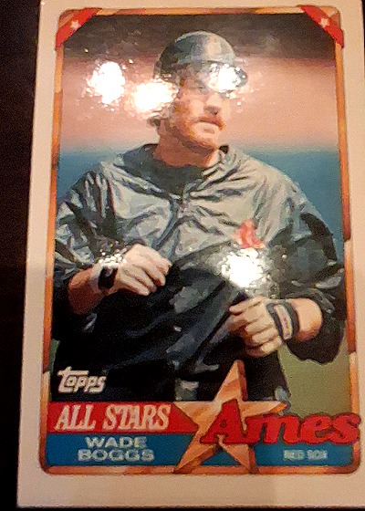1990 Topps Ames All Stars #16 Wade Boggs — front