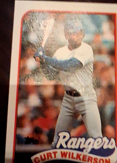 1987 Sportflics #151 Curt Wilkerson — front
