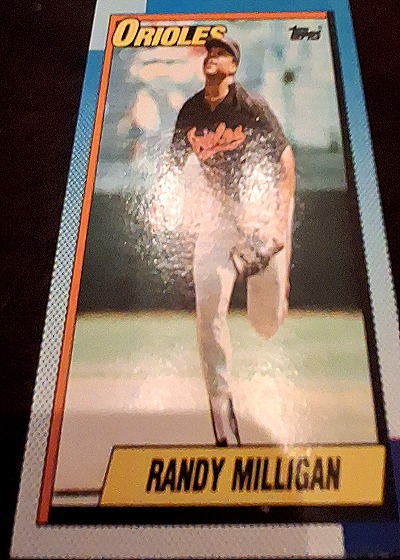 1983 Topps #1 Randy Milligan — front