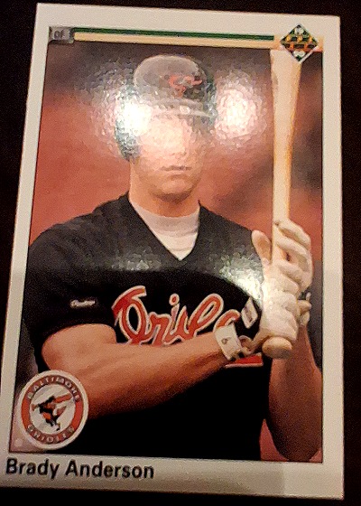 1990 Upper Deck #290 Brady Anderson Baltimore Orioles — front