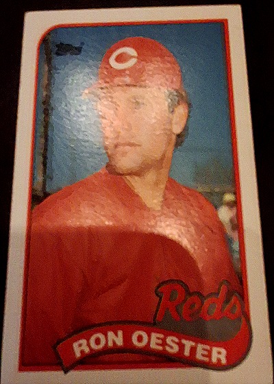 1989 Topps #772 Ron Oester — front
