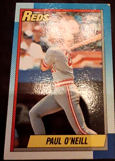 1990 Topps #332 Paul O'Neill — front