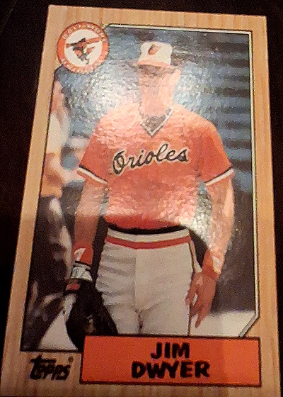 1987 Topps #246 Jim Dwyer — front