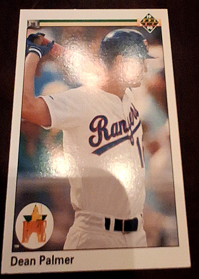 1990 Upper Deck #74 Dean Palmer — front