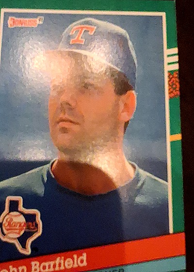 1991 Donruss #592 John Barfield — front