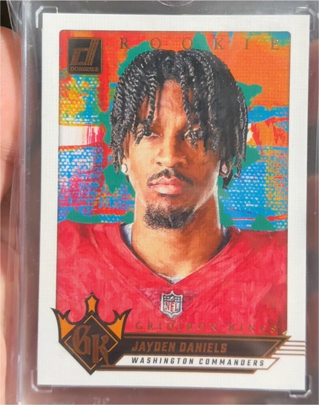 2024 Panini Donruss Rookie Gridiron Kings #1 Jayden Daniels — front