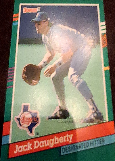 1991 Donruss #576b Jack Daugherty — front