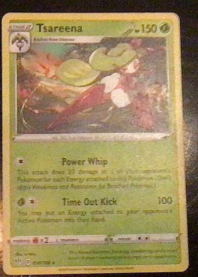 2022 Pokémon TCG #16 Tsareena — front