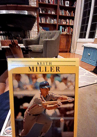 1991 Fleer #250 Keith Miller — front
