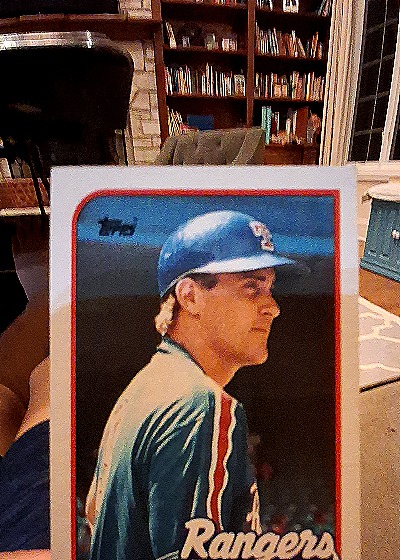 1989 Topps #400 Rafael Palmeiro — front