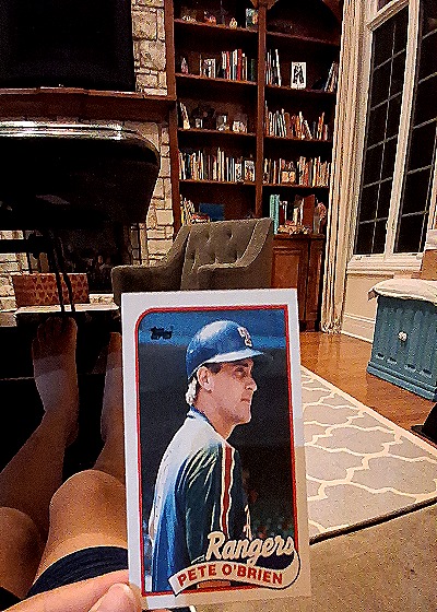 1983 Topps #360 Pete O'Brien — front