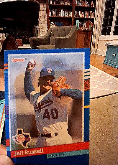 1991 Donruss Bonus Cards #BC-6 Jeff Russell — front