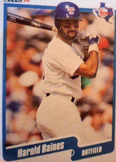 1990 Fleer #290 Harold Baines — front