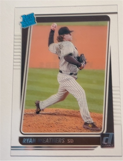 2021 Donruss Clearly #24 Ryan Weathers — front