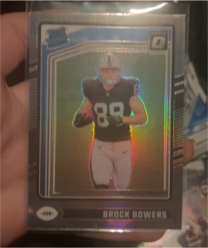 2024 Panini Donruss Optic #215 Brock Bowers — front