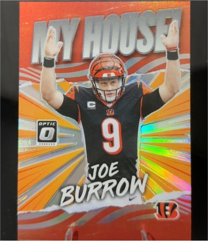 2021 Donruss Optic #MH-11 Joe Burrow My House — front