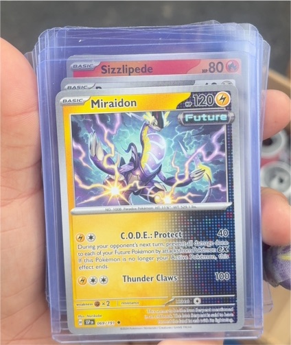 2024 Pokémon SV08: Surging Sparks #069/191 Miraidon — front