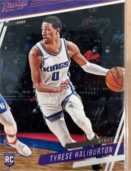 2020-21 Panini Chronicles Prestige #73 Tyrese Haliburton — front