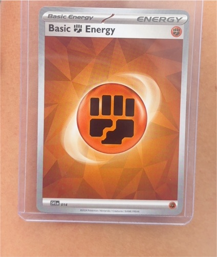 2024 Pokémon SVE #014 Basic Fighting Energy — front