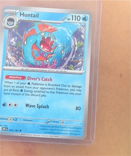 2025 Pokémon Destined Rivals #055 Huntail — front