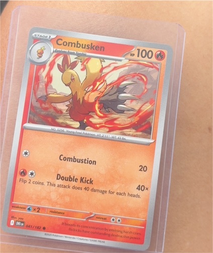 2025 Pokémon SV10: Destined Rivals #041 Combusken — front