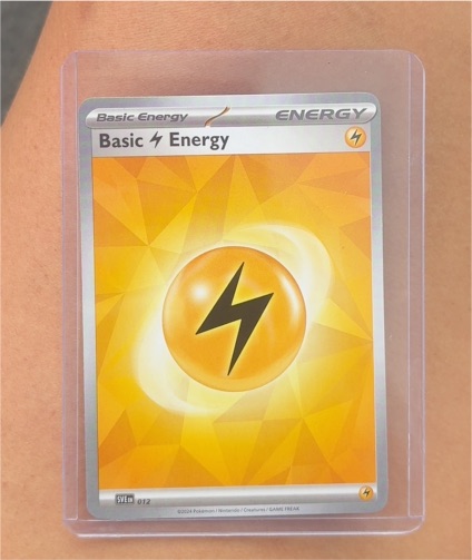 2024 Pokémon Scarlet & Violet #012 Basic Lightning Energy — front