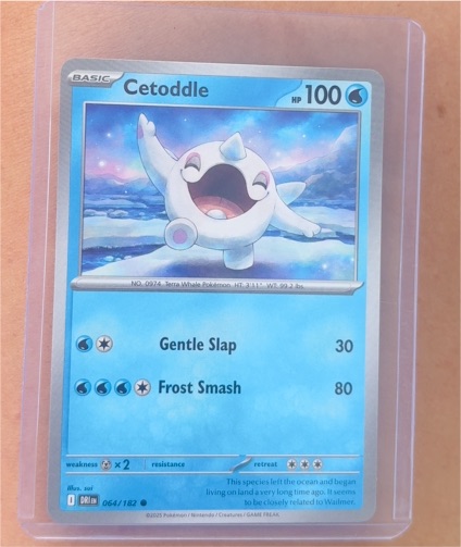 2025 Pokémon SV10: Destined Rivals #064 Cetoddle — front