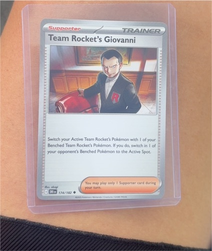 2025 Pokémon Sv10 #174 Team Rocket's Giovanni — front