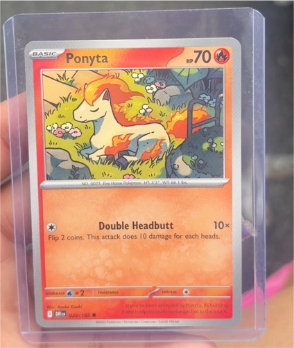 2023 Pokémon #029 Ponyta — front