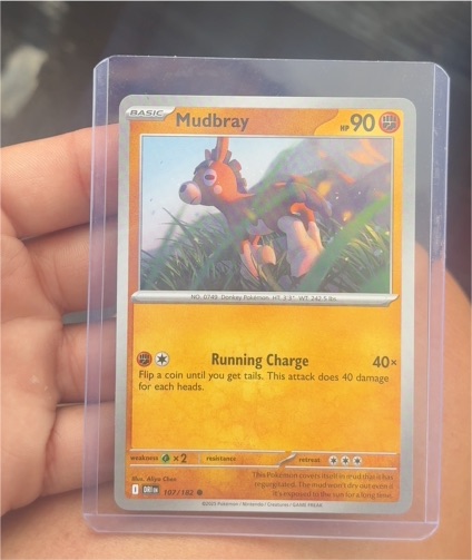 2023 Pokémon Scarlet & Violet #107 Mudbray — front