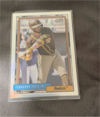 2021 Topps Update 1992 Redux #T92-39 Fernando Tatis Jr. — front
