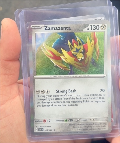 2022 Pokémon TCG SV10: Destined Rivals #146 Zamazenta — front