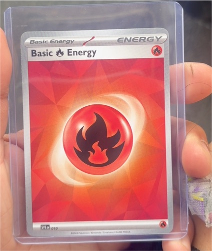 2024 Pokémon Scarlet & Violet #010 Basic Fire Energy — front