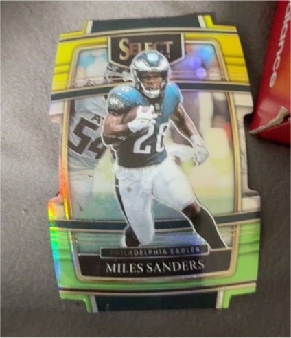 2021 Panini Select #28 Miles Sanders — front