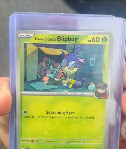 2025 Pokémon TCG SV10: Destined Rivals #015 Team Rocket's Blipbug — front