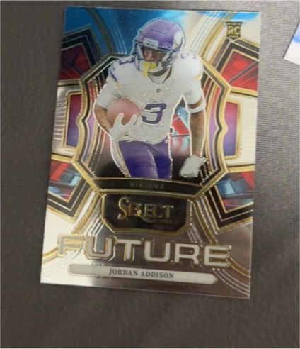 2023 Panini Select Future #FUT-JAD Jordan Addison — front