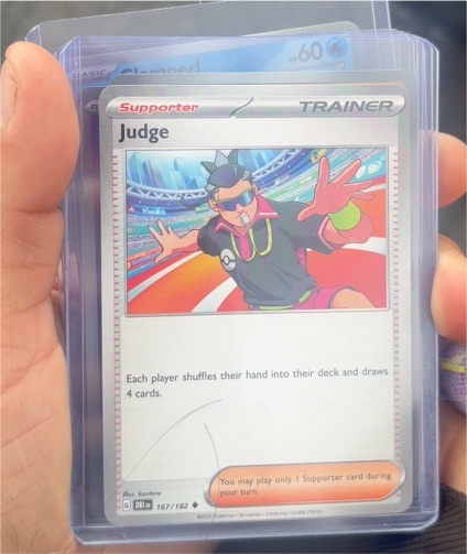 2023 Pokémon TCG Destined Rivals #167 Judge — front
