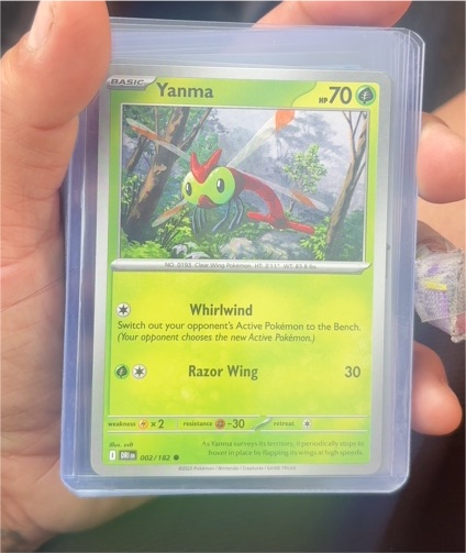 2024 Pokémon #002 Yanma — front