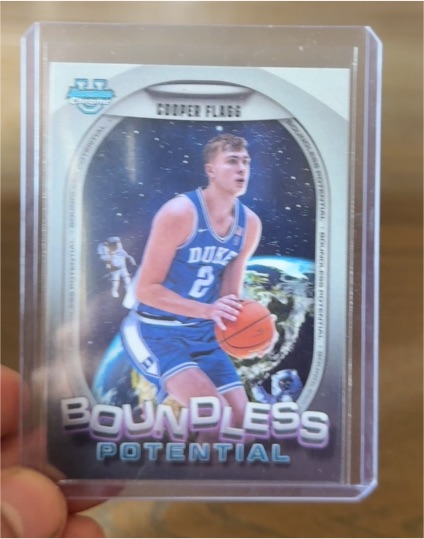 2024-25 Bowman University Chrome #BP-3 Cooper Flagg — front