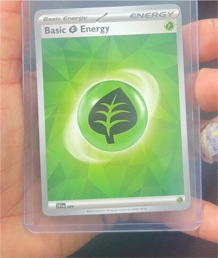 2023 Pokémon Scarlet & Violet #009 Basic Grass Energy — front