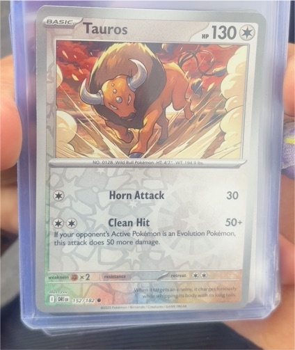 2023 Pokémon Scarlet & Violet Destined Rivals #152 Tauros — front