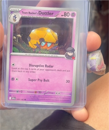 2025 Pokémon TCG Destined Rivals #088 Team Rocket's Dottler — front