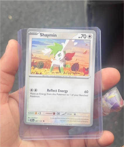 2016 Pokémon Prismatic Evolutions #87 Shaymin — front