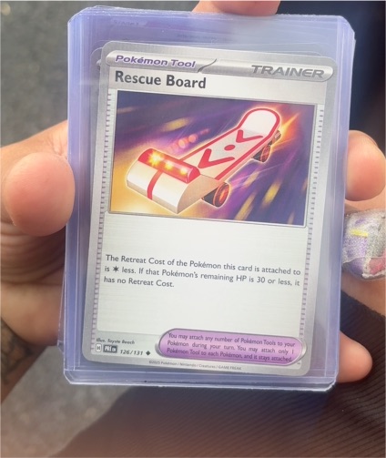 2024 Pokémon #126 Rescue Board — front