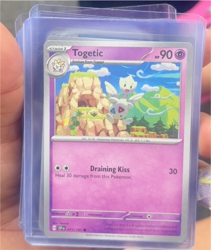 2024 Pokémon Surging Sparks #071 Togetic — front